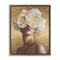 Stupell Industries Surreal Flower Lady Floater Framed Canvas Wall Art Design by Svetlana Aleynikova